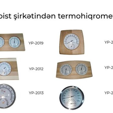 Sauna Termoqiqrometrləri Diooist – Biznes üçün avadanlıq – ucuztap.az