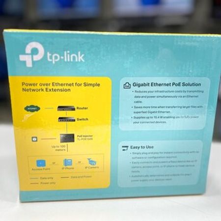 TP-Link Gigabit PoE Injector (TL-POE150S) – Sumqayıt – ucuztap.az