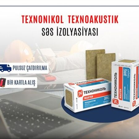 Səs izolyasiyası Texnonikol Texnoakustik – Təmir və tikinti – ucuztap.az