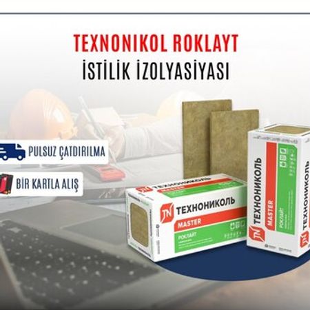 İzolyasiya texnonikol roklayt – Təmir və tikinti – ucuztap.az