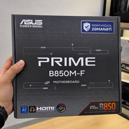 Ana plata ASUS Prime B850M-F Wifi – Masaüstü kompüterlər – ucuztap.az