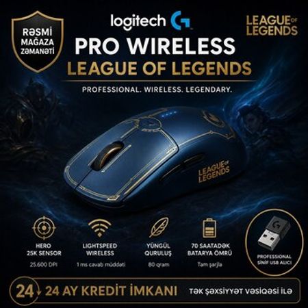 Logitech g pro wireless league of legends – Kompüter aksesuarları – ucuztap.az