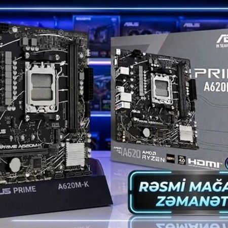 Asus PRIME A620M-K – Masaüstü kompüterlər – ucuztap.az