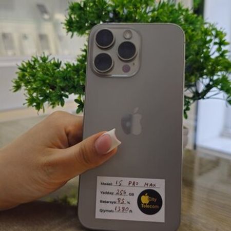 Apple iPhone 15 Pro Max Natural Titanium 256GB/8GB – Telefonlar – ucuztap.az