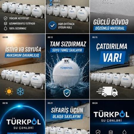 Su çəni TürkPol – Bağ və bostan – ucuztap.az