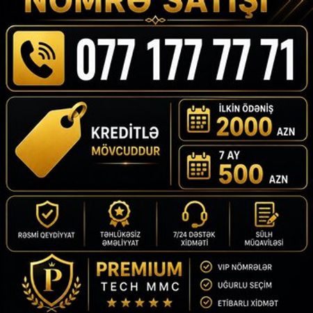 Nar nömrə – (077) 177-77-71 – Nömrələr və SİM-kartlar – ucuztap.az