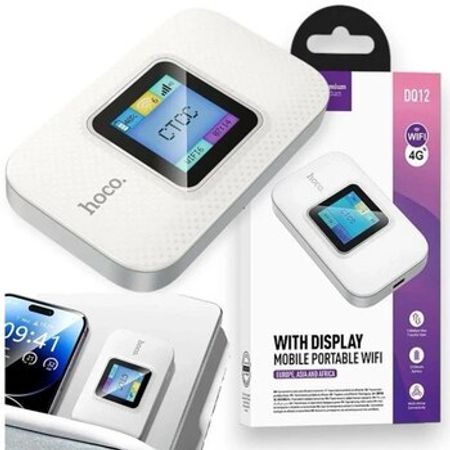Portable 4G Wi-Fi router Hoco DQ12 – Şəbəkə avadanlıqları – ucuztap.az