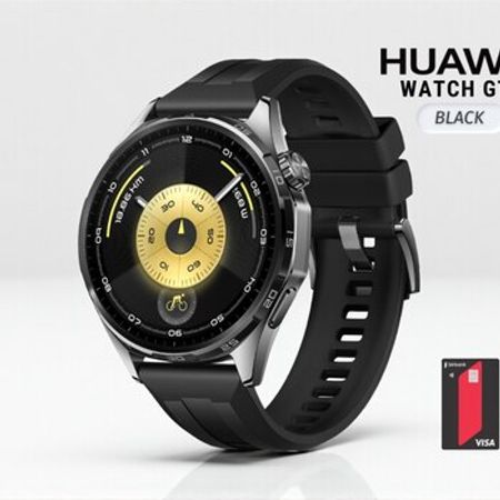 Huawei Watch GT6 46mm Black – Bakı – ucuztap.az
