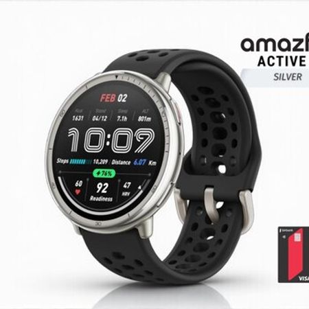 Xiaomi Amazfit Active 2 Silver – Bakı – ucuztap.az