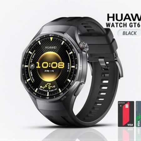 Huawei Watch GT6 Pro Black – Bakı – ucuztap.az