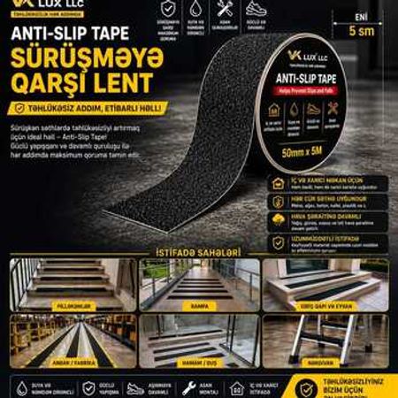 İzolyasiya lenti Anti-Slip – Təhlükəsizlik avadanlığı – ucuztap.az