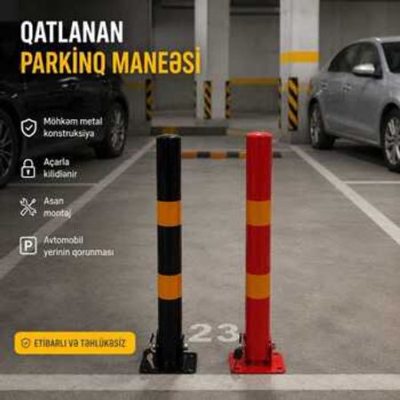 Qatlanan dəmir parking – Təhlükəsizlik avadanlığı – ucuztap.az