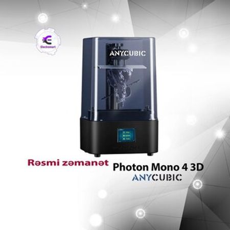 Printer Anycubic Photon Mono 4 3D – Biznes üçün avadanlıq – ucuztap.az