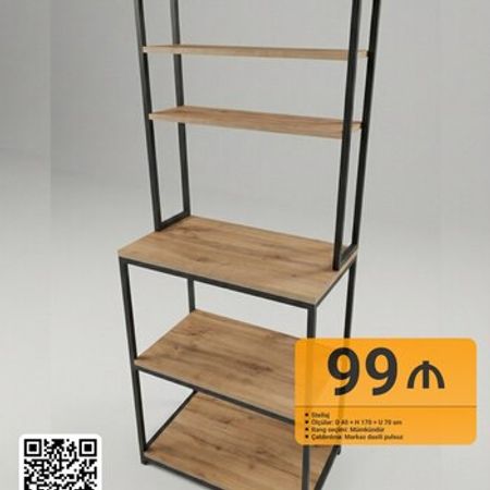 Loft stildə rəf – Digər – ucuztap.az