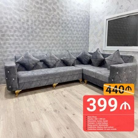 Künc divanlar – Divanlar və kreslolar – ucuztap.az