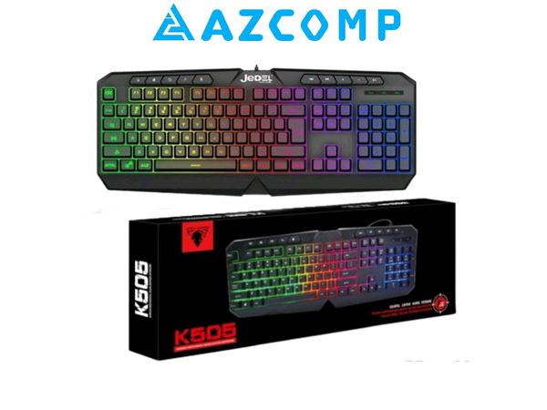 Jedel K505 RGB Gaming Klaviatura – Bakı – ucuztap.az