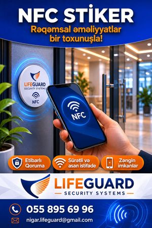 NFC Stiker satisi – Bakı – ucuztap.az