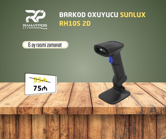 2D Barkod oxuyucu – Sunlux RH10S (USB) – Bakı – ucuztap.az