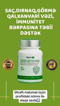 Selen -Zob Qalxanabənzər Vəz Qara Ciyər Bağırsaq Mədəaltı Vəz Göz Dəri – Bakı – ucuztap.az