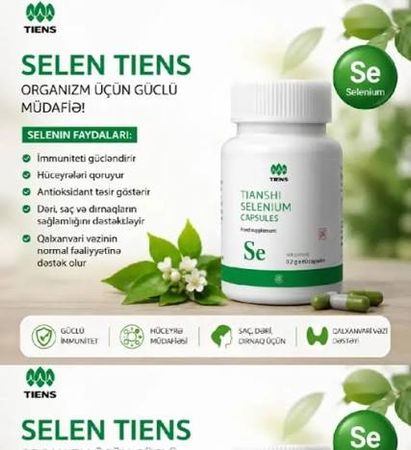 Selen -Zob Qalxanabənzər Vəz Qara Ciyər Bağırsaq Mədəaltı Vəz Göz Dəri – Bakı – ucuztap.az
