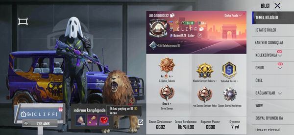 Pubg mobile hesabı 73 sv – Bakı – ucuztap.az