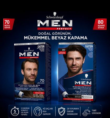 Schwarzkopf MEN Perfect Saç Boyası – Bakı – ucuztap.az