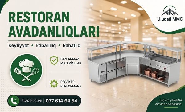 Restoran Avadanliqlari – Bakı – ucuztap.az