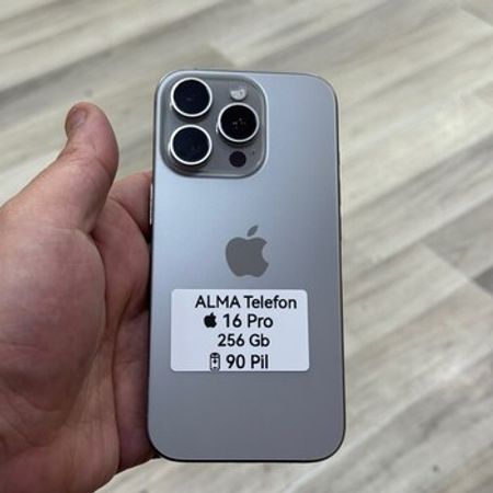 Apple iPhone 16 Pro Natural Titanium 256GB/8GB – Bakı – ucuztap.az