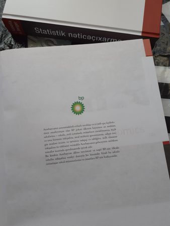 Statistika Elminə Dair BP Nin Dəstəyi Ilə Nəşr Edilmiş Təzə Kitablar – Bakı – ucuztap.az