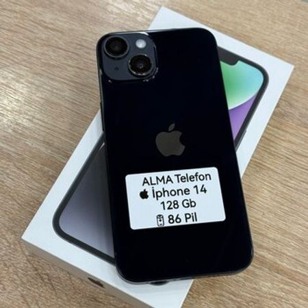Apple iPhone 14 Midnight 128GB/4GB – Bakı – ucuztap.az