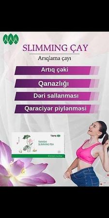 Sliming Çay -Arıqladcı müalicəvi təmizləyici təbii yaşıl çay – Bakı – ucuztap.az