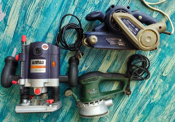 Ağac Emalı Dəsti – Frezer 1900W + Eksentrikli Orbital Cilalama Aləti – Cilalama maşınları – Bakı – ucuztap.az