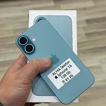Apple iPhone 16 Teal 128GB/8GB – Bakı – ucuztap.az