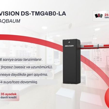 Şlaqbaum Hikvision DS-TMG4B0-LA – Bakı – ucuztap.az