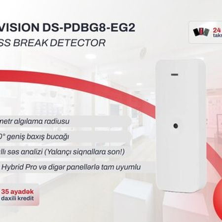 Şüşə Qırılma Detektoru Hikvision DS-PDBG8-EG2 – Bakı – ucuztap.az