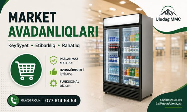 Market Avadanliqlari satılır – Biznes üçün avadanlıq – ucuztap.az