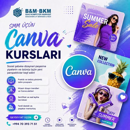 Canva kursları – Bakı – ucuztap.az