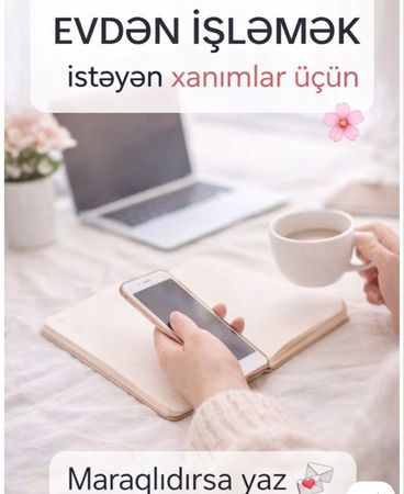 Xanımlar üçün iş imkank – Reklam və dizayn – Binəqədi r. – ucuztap.az
