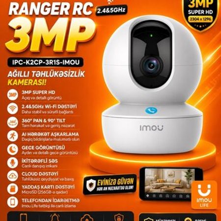 Wifi kamera Ranger RC 2.4&5GHz IPC-K2CP-3R1S-imou – Bakı – ucuztap.az