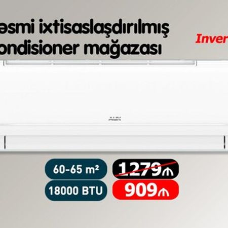 Kondisioner AUX ASW-H18A4/QD3DI Inverter – Kondisionerlər – ucuztap.az