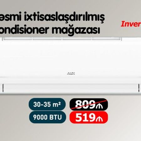 Kondisioner AUX ASW-H09A4/QD3DI Inverter – Kondisionerlər – ucuztap.az