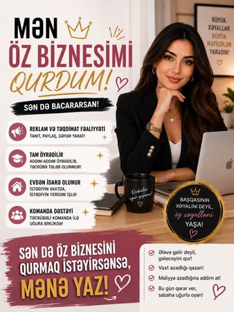 Xanımlar üçün iş imkanı – Binəqədi r. – ucuztap.az