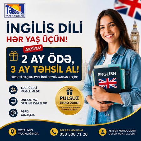 İngilis dili kursu kampaniya – Bakı – ucuztap.az