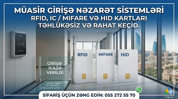 Mifare Kartlar – Bakı – ucuztap.az