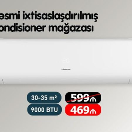 Kondisioner Hisense AS-09HR4SYDTU 9000BTU – Bakı – ucuztap.az