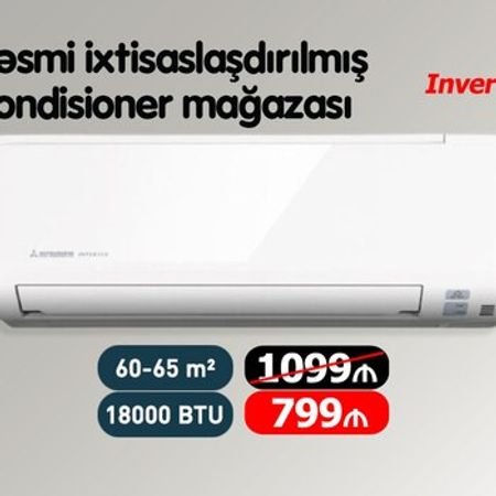 Mitsubishi Heavy SRK45ZSPR-S/SRC45ZSPR-S 9000BTU kondisioneri – Bakı – ucuztap.az