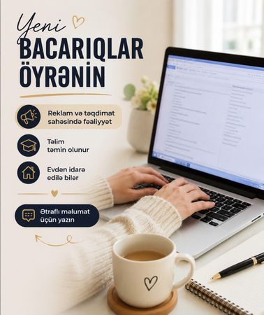 Xanımlar üçün iş imkanı – Bakı – ucuztap.az