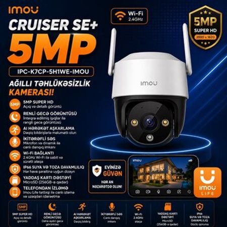Wifi kamera 5mp Cruiser SE+ (IPC-K7CP-5H1WE-imou) – Bakı – ucuztap.az
