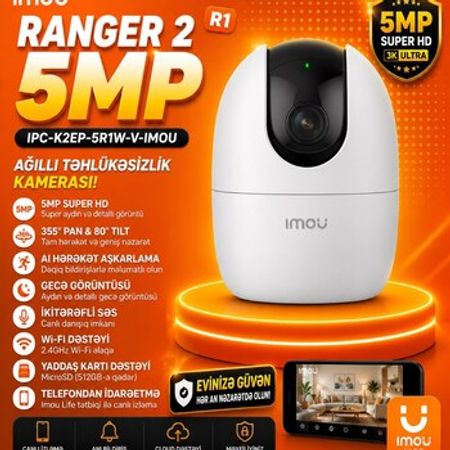 Ranger 2 5MP R1 (IPC-K2EP-5R1W-V-imou) – Bakı – ucuztap.az