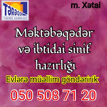 Məktəbəqədər və ibtidai sinif hazırlığı – Bakı – ucuztap.az